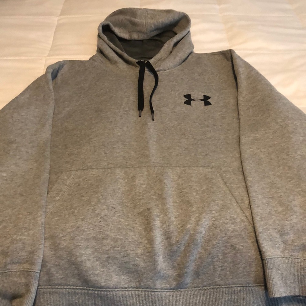 Under Armour Gray Hooded Sweatshirt